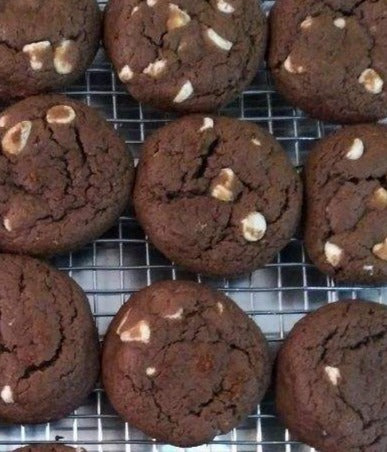 Chocolate Raspberry Cookies